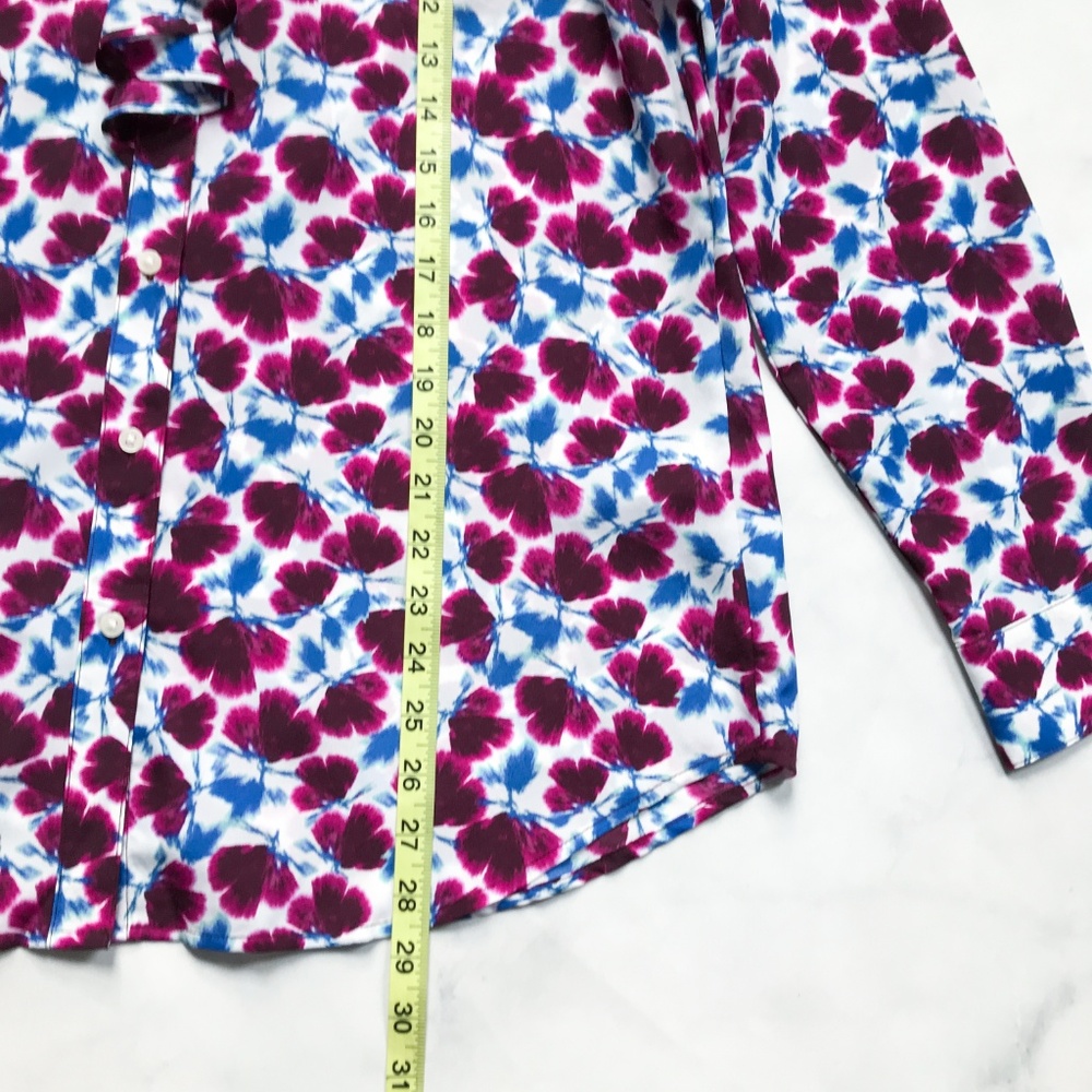 ✨$15✨ Banana Republic Dillon Floral Ruffle Shirt - Picture 5 of 5